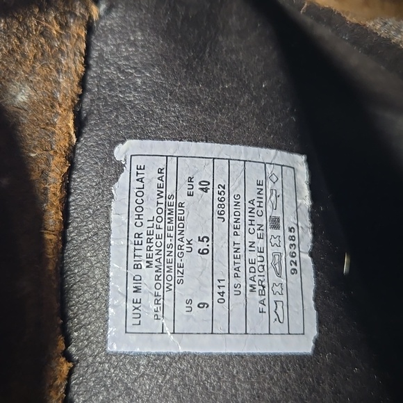 Merrell distressed leather boots - Picture 7 of 9